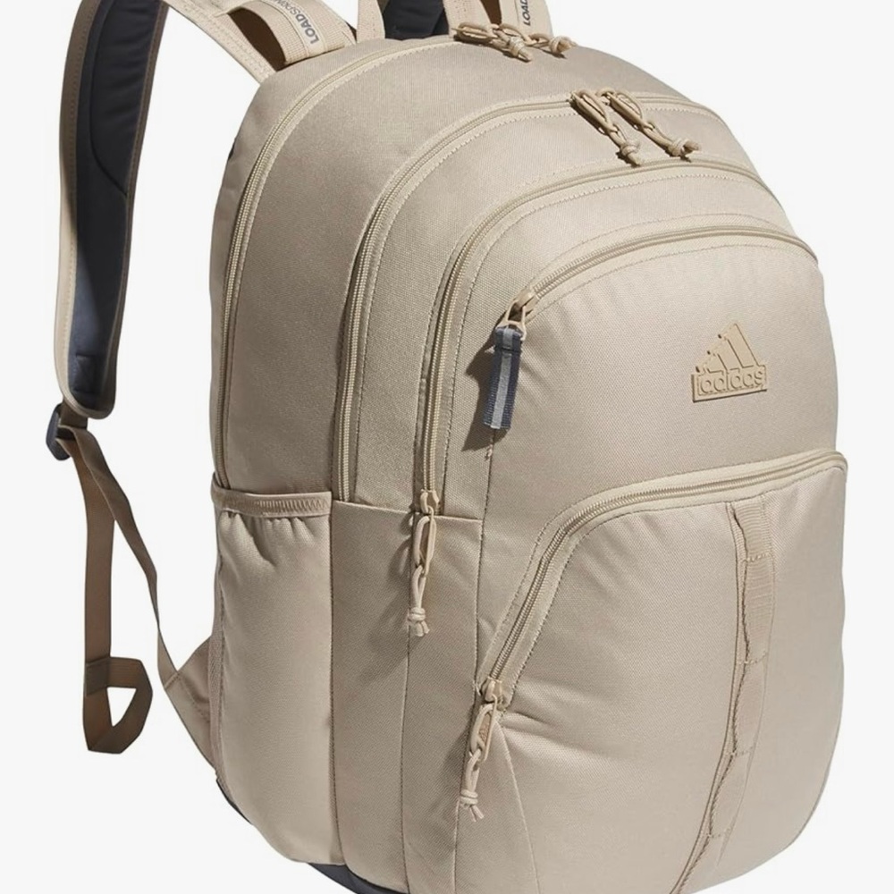 NWT Adidas Prime 7 Beige Backpack for Men and Women